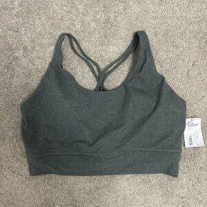Core 10 Sports Bra – Dark Grey | Size Large | NWT